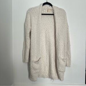 Altard State white Eyelash Cardigan